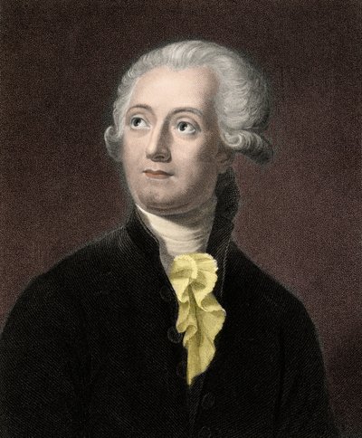Antoine Laurent Lavoisier (1743-1794) - kaiverrus - 1800-luku tekijältä Unknown artist