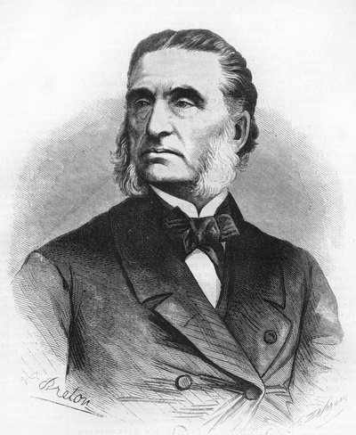 Armand Trousseau (1801-1867), ranskalainen lääkäri. tekijältä Unknown artist