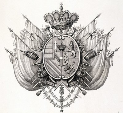 Toscanan aseet, 1800-luvun alku. Leopold Toscanalainen. tekijältä Unknown artist