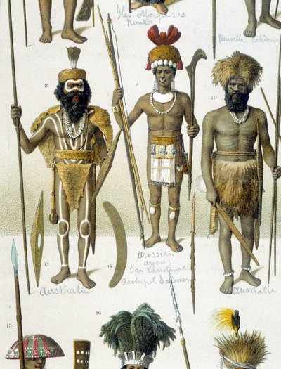 Australian alkuperäiskansojen valtion puku tekijältä Unknown artist
