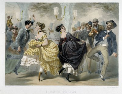 Ball Closerie des Lilasissa, noin 1860 tekijältä Unknown artist