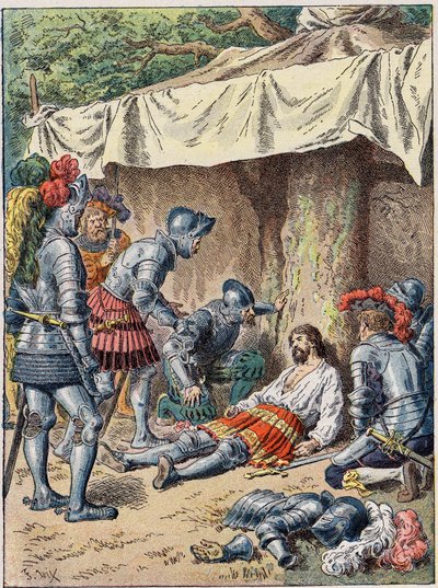 Bayardin kuolema vuonna 1524. tekijältä Unknown artist