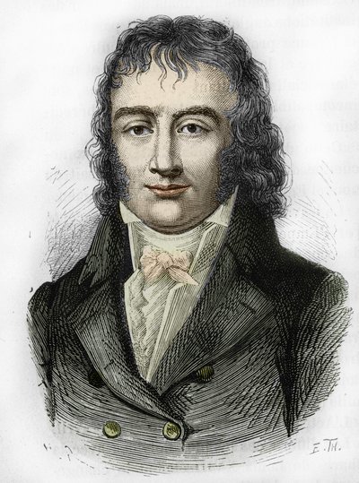 Benjamin Constant, sveitsiläistä alkuperää oleva ranskalainen poliitikko ja kirjailija (1767 - 1830) tekijältä Unknown artist