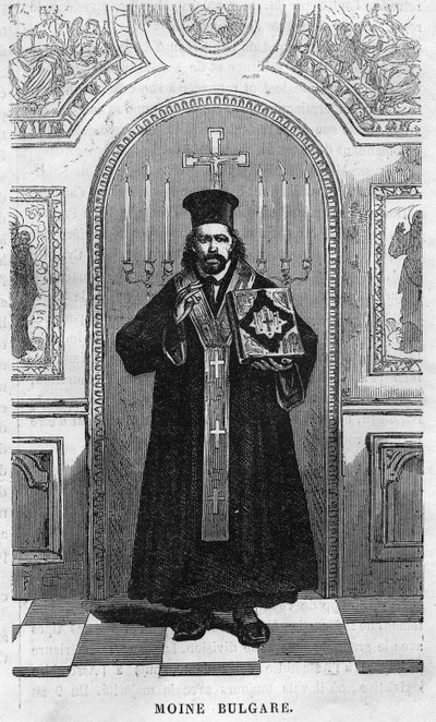 Bulgarialainen munkki vuonna 1869. tekijältä Unknown artist