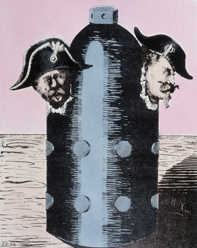 Sarjakuva Pariisin kommuunista: "Pariisilaisten pääsiäismunat" vuonna 1871. tekijältä Unknown artist