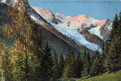 Chamonix, Haute-Savoie, Rhone-Alpes, Ranska. Noin 1930. tekijältä Unknown Artist