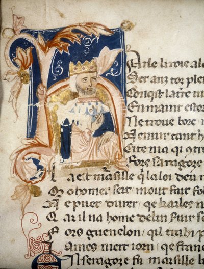 Kaarle Suuri - valaistus, Codex tekijältä Unknown artist