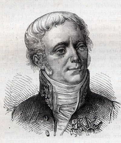 Charles-Louis (Charles-Louis) Huguet de Montaran, Semonvillen markiisi 1754-1839 ranskalainen poliitikko ja diplomaatti. tekijältä Unknown artist