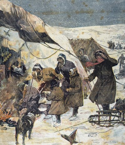 Joulu Groelandissa vuonna 1903. tekijältä Unknown Artist
