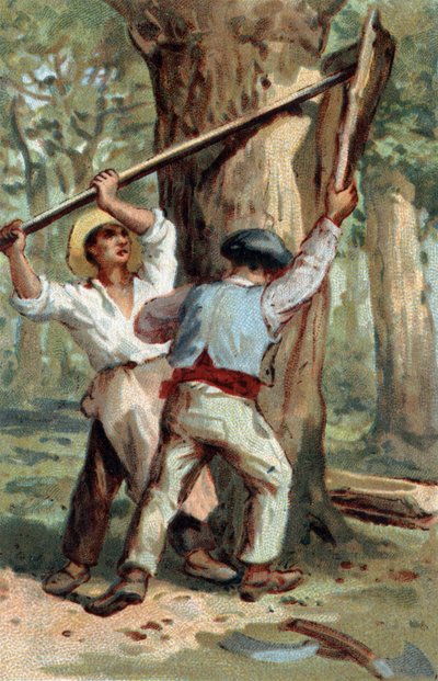 1800-luvun lopun kromolitografia. tekijältä Unknown artist