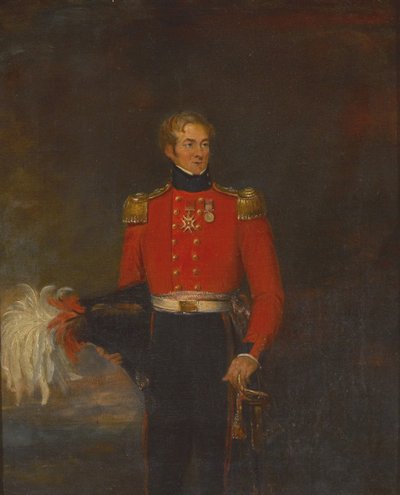 Eversti Sir Richard Llewellyn, 28. jalkarykmentti, 1835 noin tekijältä Unknown