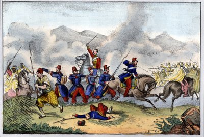 Algerian valloitus. Otettu Konstantinuksesta 13. lokakuuta tekijältä Unknown artist