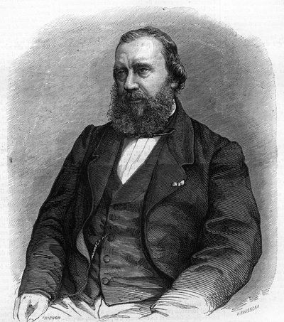 Constant Troyon (1810-1865), ranskalainen taidemaalari. tekijältä Unknown artist