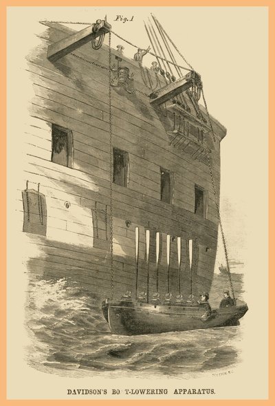 Davidonsin veneen laskulaitteet tekijältä Unknown Artist