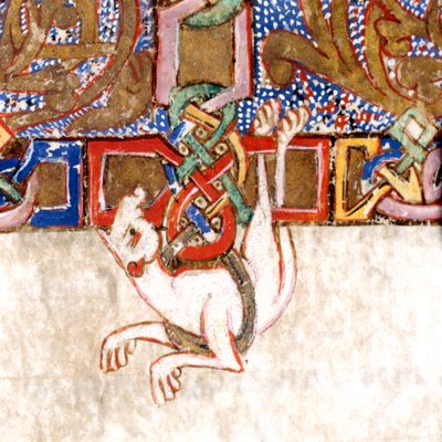 Valaistun ristin yksityiskohta: Breviary-Missalin f.108v tekijältä Unknown