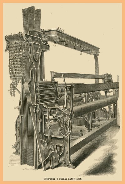 Duckworthin patentti Fancy Loom tekijältä Unknown Artist