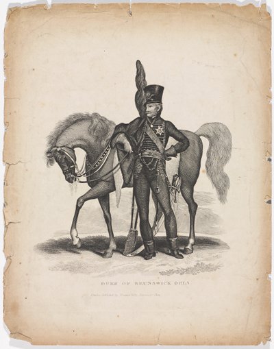 "Duke of Brunswick-Oels" tekijältä Unknown artist