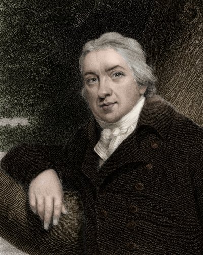 Edward Jenner 1749-1823 - kaiverrus - 1800-luku tekijältä Unknown artist