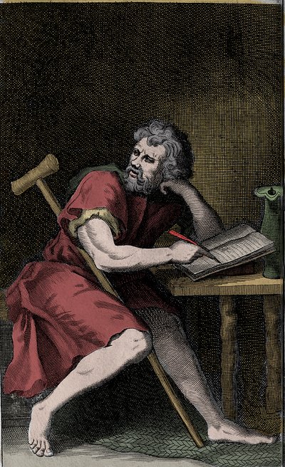 Epiktete - EPICTETUS kreikkalainen stoalainen filosofi tekijältä Unknown artist