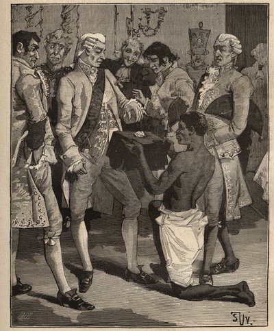 Kuuluisat timantit: "Ihmeiden ihmeet" esiteltiin Brasilian keisarille, Portugalin keisarille Joao VI:lle (Johannes VI tunnetaan nimellä Klemens) (1767-1826) vuonna 1809. Kaiverrus vuodelta 1885 kirjassa "" Les arts et metiers illustres"" Kirjailija: Adolph tekijältä Unknown artist