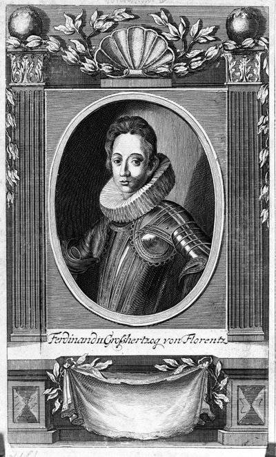 Ferdinand II Medici (1610-1670). tekijältä Unknown artist