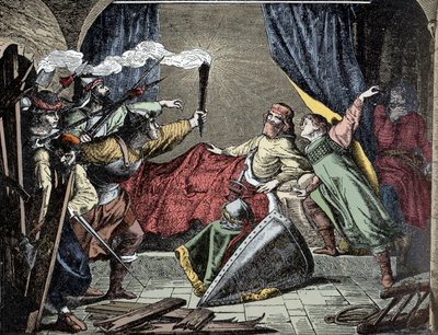Friedrich Barbarossa Susassa - keisari Frederic Barberousse (Frederic I of Hohenstaufen tekijältä Unknown artist