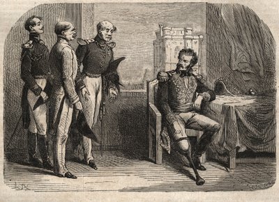 Kenraali Daumesnil kieltäytyi luovuttamasta Chateau de Vincennes