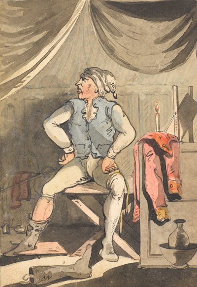 ?Mene kierroksille, sanotko? d-y mitä tarkoitat sillä? - Etkö kuule sataa, sinä roisto??, 1796 tekijältä Unknown