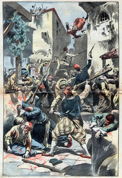 Hamidian joukkomurhat: armenialaisten verilöyly Konstantinopolissa tekijältä Unknown artist