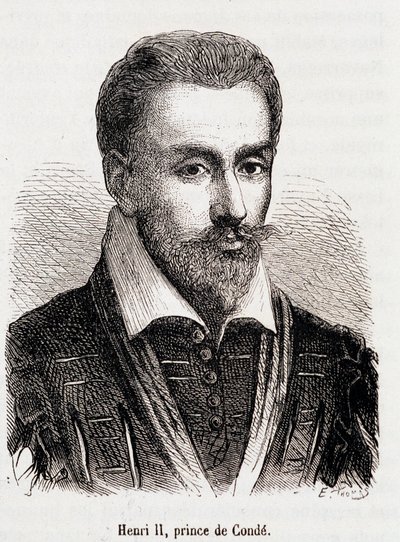 Henry II Bourbon (1588 - 1646) Conden prinssi. tekijältä Unknown artist