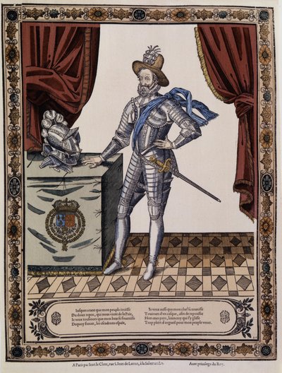Henrik IV (1553 - 1610), Ranskan kuningas noin 1600. tekijältä Unknown artist