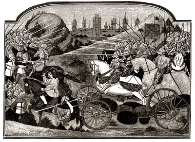 Sillipäivä, Rouvray-Saint-Denis (tulosta) tekijältä Unknown artist