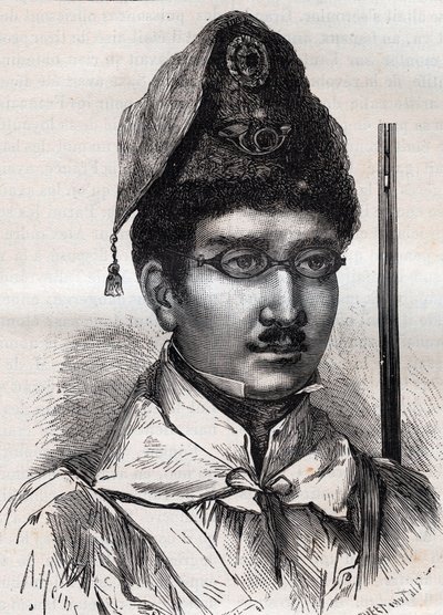 Hippolyte-Louis-Alexandre (Hippolyte Louis Alexandre) Dechez, kuten Jenneval, ranskalainen koomikko ja runoilija - 1801 - 1830. tekijältä Unknown artist