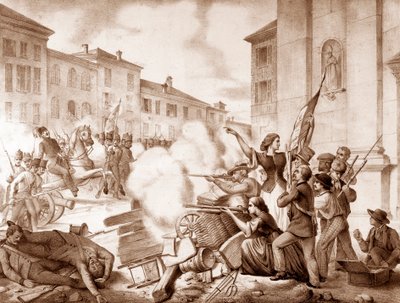 Italian Unite (Risorgimento (1848-1870): Brescian Ten Days -jakso, 23. maaliskuuta - 1. huhtikuuta tekijältä Unknown artist