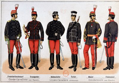 Japanilainen Armee, 1800-luvun loppu tekijältä Unknown artist
