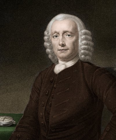 John Harrison 1693-1776 - kaiverrus - 1800-luku tekijältä Unknown artist