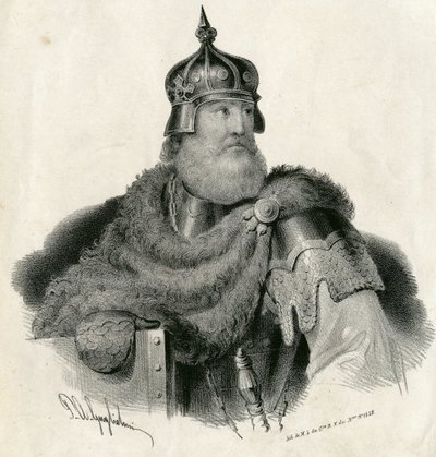 Kestutis - Liettuan suurruhtinas ja Trakain herttua 1297-1382 tekijältä Unknown artist
