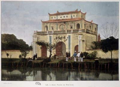 Kinh-Lucin pagodi (Khin Luoc), Hanoi, n. 1895. tekijältä Unknown artist