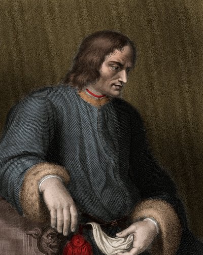 Laurent de Medici tunnetaan myös nimellä Laurent le Magnifico tekijältä Unknown artist