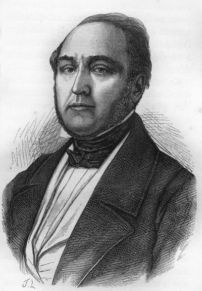 Lazare Hippolyte Carnot (1801-1888), ranskalainen poliitikko. tekijältä Unknown artist