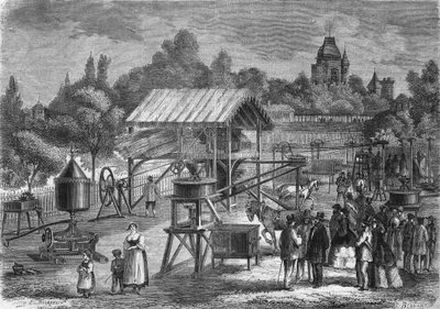 Joseph Pinet Jr., Abillyn (Indre et Loire) rakentaja, Les Machines agricole vuonna 1865. tekijältä Unknown artist