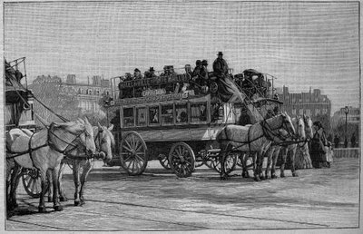 Les Omnibus de Paris 1800-luvulla: l