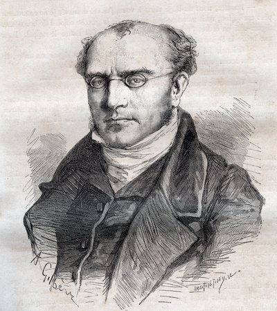 Louis-Chrysostome (Louis Chrysostome) Michel di Michel de Bourges 1797-1853 ranskalainen lakimies ja poliitikko. tekijältä Unknown artist