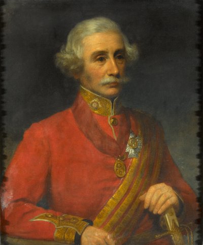 Kenraalimajuri Sir Peter Melvill tekijältä Unknown
