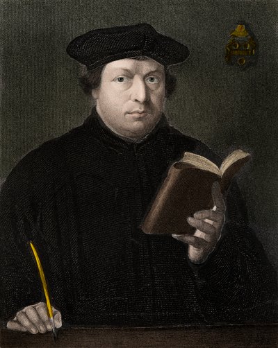 Martti Luther 1483-1546 - kaiverrus - 1800-luku tekijältä Unknown artist