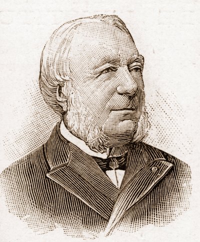 Academy Francaisen jäsenet vuonna 1895: muotokuva Marie Louis Antoine Gaston Boissier