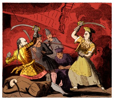 Rouva Ching merirosvo Adminiral Chingin leski tekijältä Unknown artist