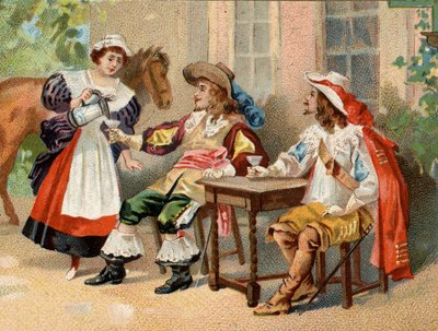 Muskettisoturit Ludvig XIII:n alaisina. tekijältä Unknown artist