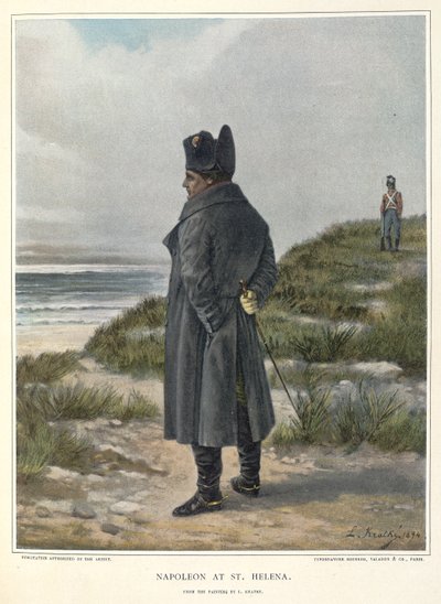 Napoleon St. Helenassa tekijältä Unknown artist