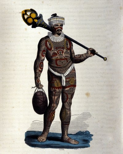 Kotoisin Nuku-Hivasta (Marquises Island). tekijältä Unknown artist